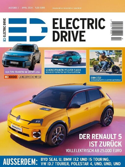 Title details for Electric Drive by Plugged Media Gmbh - Available